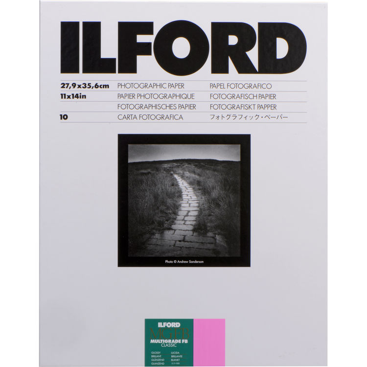 Ilford Multigrade FB Classic 11X14 IV Fiber Glossy (10 Sheets)
