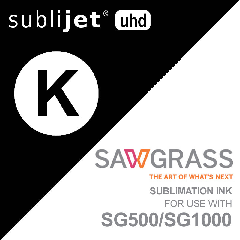 SG500/SG1000 SubliJet UHD Ink - 31ml BLACK