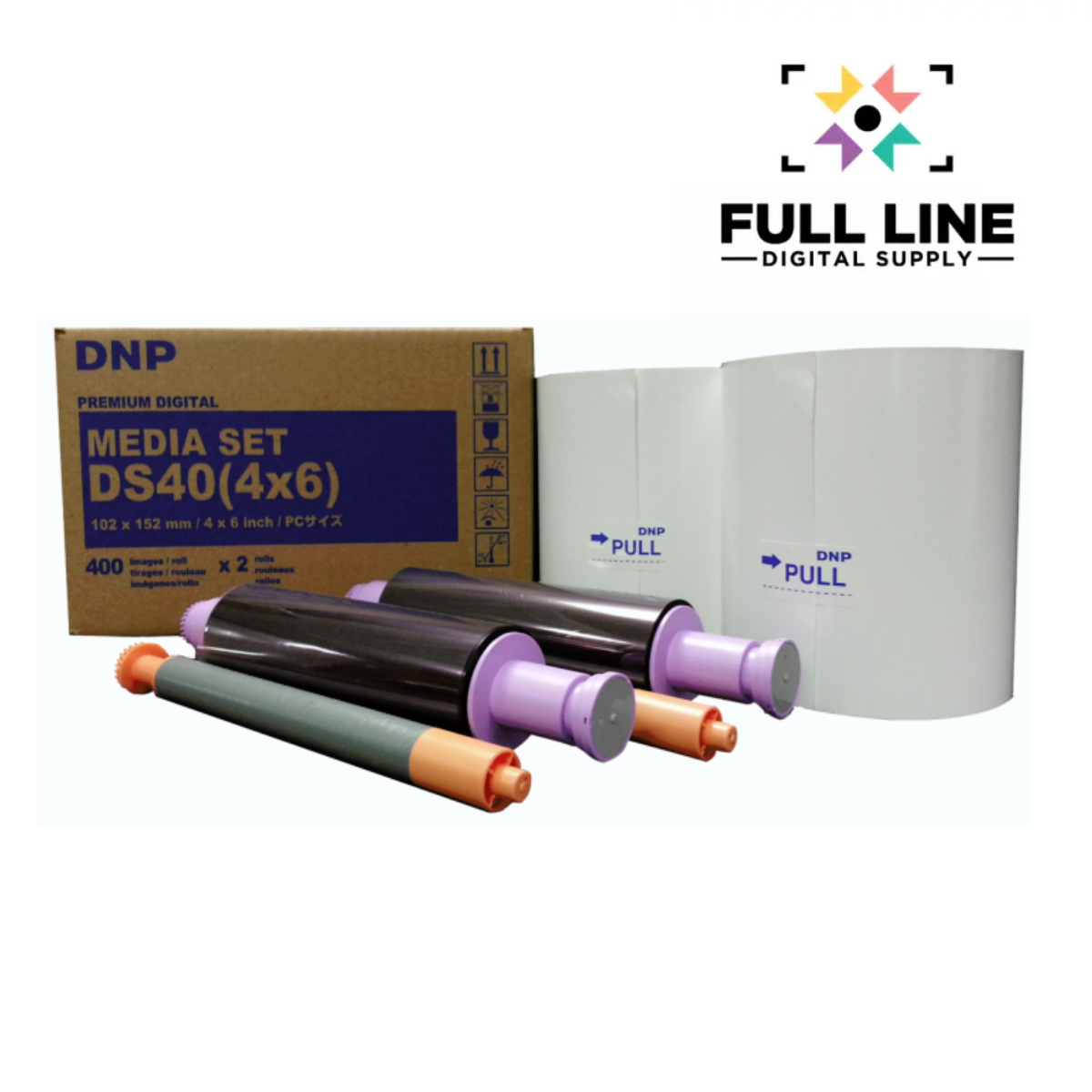 DNP 4 x 6" Print Pack for DS40 Printer (2-Pack)