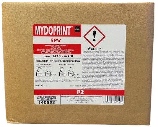 CHAMPION P2 Mydoprint SPV Bleach-Fix Replenisher 4x10L- 140558