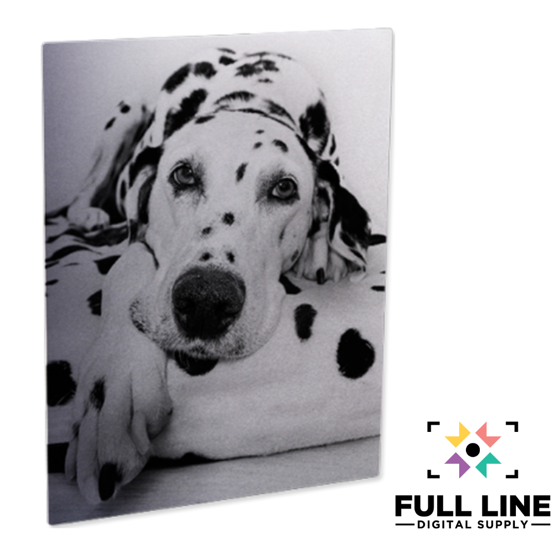 Generic Sublimation Blank Aluminum Photo Panel - 5" x 7" - Gloss White 10/Pk