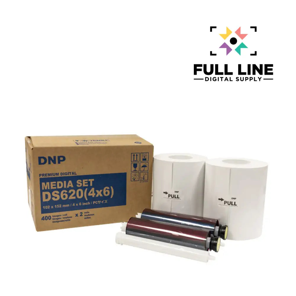 DNP DS620 4 x 6’’ Media for DS620A Printer (Bundle of 4 cases) SPECIAL OFFER simple