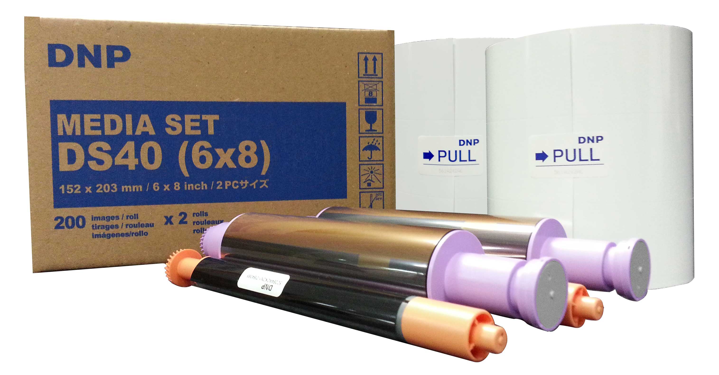 DNP 6 x 8" Print Pack for DS40 Printer (2-Pack)