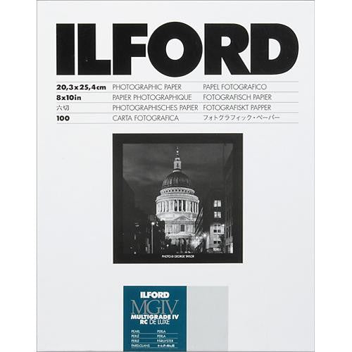 Ilford Multigrade 8X10 IV RC Deluxe Pearl (100 Sheets)