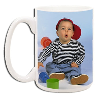 MUGS - White Ceramic 15 oz  36/Case