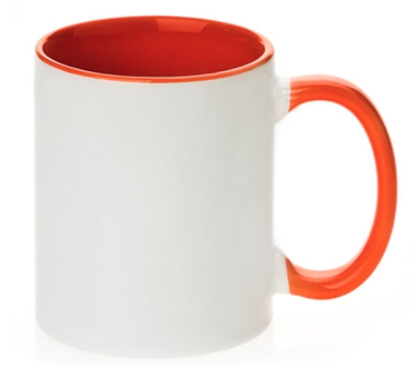 Orange Color Mugs - Sublimation 36/cs
