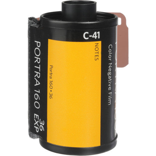 Kodak Professional Portra 160 Color Negative Film (35mm Roll Film, 36 Exposures, 5-Pack)