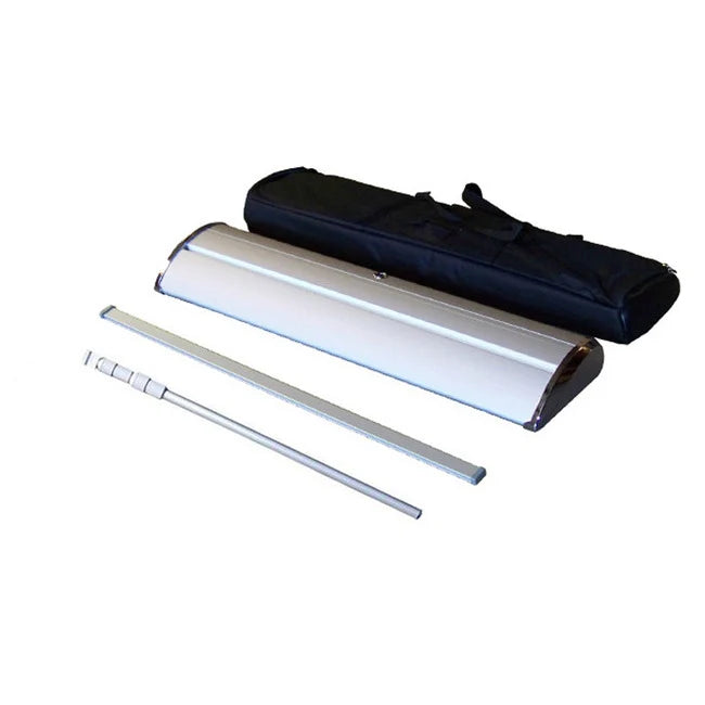 Premium Retractable Roll Up Banner Stand 33" With Carrying Bag (optional print)