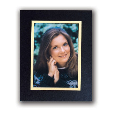 Juniper Photo Easel Ebony / Gold 5x7 / 7x5 100/pack