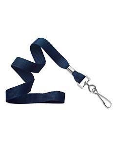 5/8" Microweave Polyester Lanyard With Swivel Hook