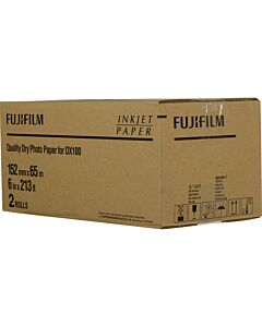Fujifilm Dry Photo Paper 6"x213' for DX100