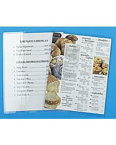 SCHOOL CARD SIZE Laminating Pouches 2-1/2 in x 3-5/8 in  - 100 pack