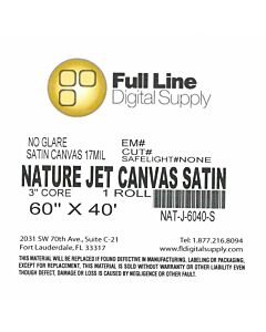  60"x40' Nature Jet Canvas