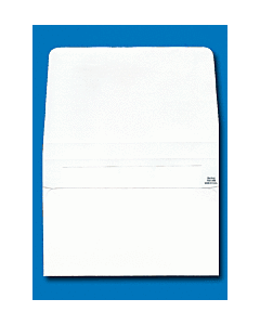 Print Wallet Envelopes White 5 x 7 1/4  
