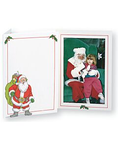 Santa Folder 4x6 