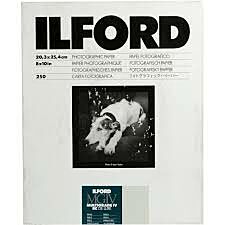 Ilford Multigrade 8X10 IV RC Deluxe Pearl (250 Sheets)